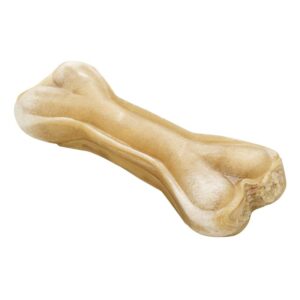 osso di bufalo con anatra e mela per cani
